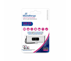 MediaRange MR918 128 GB Silber / Flash-Disk / USB-A 3.0 / Lesen: 80 MB / Schreiben: 25 MB