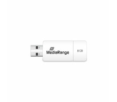 MediaRange MR971 8GB blau-weiß / Flash Disk / USB-A 2.0 / Lesen: 12MBs / Schreiben: 4MBs