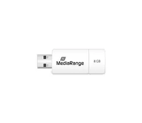 MediaRange MR971 8GB blau-weiß / Flash Disk / USB-A 2.0 / Lesen: 12MBs / Schreiben: 4MBs
