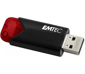 EMTEC B110 Click Easy 256 GB rot / Flash-Disk / USB 3.0 / R: 20 MB / W: 10 MB