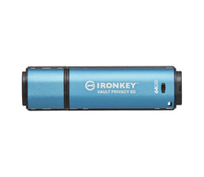 Kingston IronKey Vault Privacy 50 64GB blau