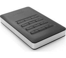 Verbatim Store 'n' Go Secure 2 TB schwarz / Verschlüsseltes externes Laufwerk mit Ziffernblock / 2,5 Zoll / USB 3.1 Typ C