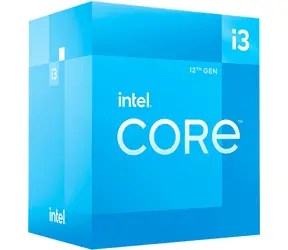 Intel Core i3-12100 bei 3,3 GHz / TB 4,3 GHz / 4C8T / L2 5 MB / UHD 730/1700 / Alder Lake / 60 W