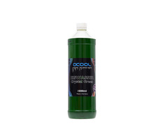 Alphacool Eiswasser Crystal Green UV-aktiv vorgemischtes Kühlmittel 1000ml / Kühlflüssigkeit / UV-aktiv