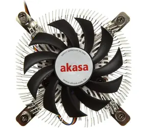 Akasa AK-CC7129BP01 / Low-Profile-Kühler für CPU / für Intel / für Mini-ITX / für 775/115x/1200