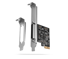 Axagon PCEA-P1N, PCIe-Controller - 1x paralleler Port (LPT), inkl. LP