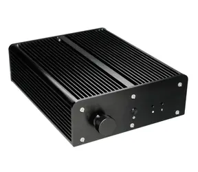Akasa Pascal MC UCFF Schwarz / Mini ITX / IP65 / Wandmontierbar / Aluminium / OEM / Lüfterlos