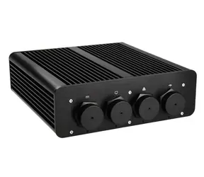 Akasa Pascal MD UCFF Schwarz / Mini ITX / IP65 / Wandmontierbar / Aluminium / OEM / Lüfterlos