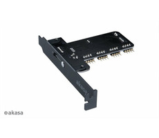 Akasa AK-RLD-02 Vegas RGB Controller schwarz / RGB-Controller