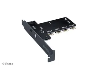 Akasa AK-RLD-02 Vegas RGB Controller schwarz / RGB-Controller