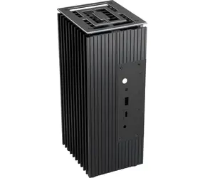 Akasa Turing FX Fabless UCFF Schwarz / UCFF 4"*4" / Aluminium / OEM / Lüfterlos