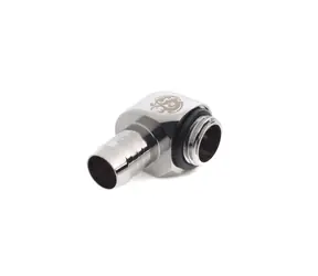 BitsPower Anschluss 90° G1/4" (M) > 10mm Rohr schwarz glänzend