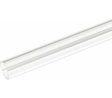 BitsPower Keine Fase PETG 12/10 mm Verbindungsrohr 100 cm klar