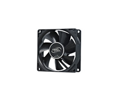 DEEPCOOL XFAN 80 schwarz / 80 mm / 20,3 dB bei 1800 U/min / 21,8 CFM