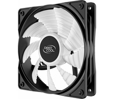 DEEPCOOL RF120R Klare / rote LED / 120 mm / 48,9 CFM / 21,9 dB bei 1300 U/min