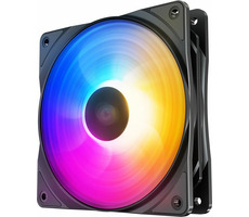 DEEPCOOL RF120 FS schwarz / 120 mm / 56,5 CFM / 27 dB bei 1500 U/min