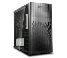 DEEPCOOL MATREXX 30 schwarz / Micro-ATX / 1xUSB 3.0 + 1x USB 2.0 / 1x 120 mm / ohne Stromquelle / transparente Seite 