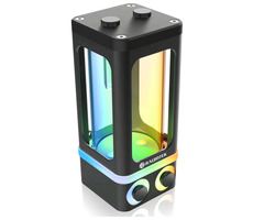 RAIJINTEK Antila pure R100A schwarz / 400 ml / G1/4" / ARGB / 77x77x173 mm