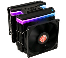 RAIJINTEK Delos RBW schwarz / 3x92 mm / 22,95 dB bei 2000 U/min / 20,34 CFM / RGB / 4.pin PWM / TDP 200W