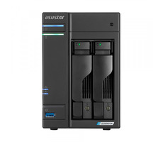 Asustor Lockerstor 2 Gen2-AS6702T / 2x 3,5" SATA / 4X M.2 NVMe / Celeron N5105 2,0GHz / 4GB RAM / 8GB eMMC / 2x 2,5GLAN