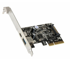 Silverstone ECU03 PCIe-Karte / 1x USB 3.1 Typ A & 1x USB 3.1 Typ C