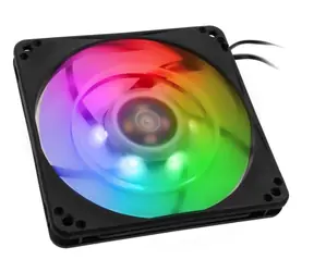 Silverstone FW124-ARGB schwarz / 120 mm / 24,6 dB bei 2000 U/min / ARGB / 4-Pin-PWM