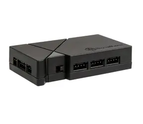 Silverstone SST-LSB01 RGB-LED-Hub + 2x LED-Streifen schwarz
