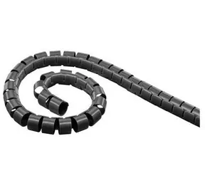 MicroConnect Kabelorganisator mit Nippel 2,5m schwarz