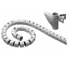 MicroConnect Kabelorganisator mit Nippel 2,5m grau