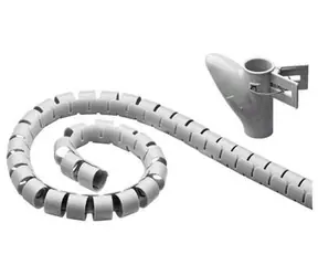 MicroConnect Kabelorganisator mit Nippel 2,5m grau