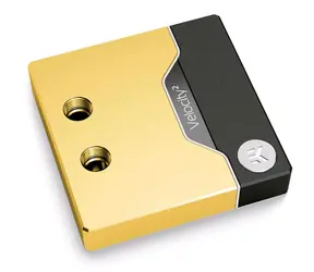 EKWB EK- Quantum Velocity2 D-RGB - 1700 Nickel + Gold / Wasserblock für LGA 1700