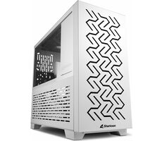 Sharkoon MS-Z1000 weiß / ATX / 2x USB 3.0 / 4X 120 mm / Ohne Netzteil / transparente Seite