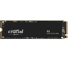 CRUCIAL P3 2 TB / M.2 SSD 2280 / PCIe 3.0 / 3D NAND / R: 3500 MB / W: 3000 MB / 5 Jahre