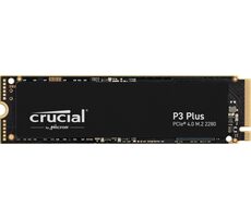 CRUCIAL P3 PLUS 500 GB / M.2 SSD 2280 / PCIe 4.0 / 3D NAND / R: 4700 MB / W: 1900 MB / 5 Jahre