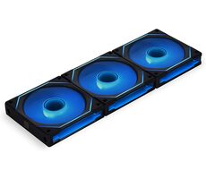 Lian Li UNI FAN SL-INF 120 ARGB PWM (3 Stück) schwarz + Controller / 120 mm / 29 dB @ 2100 RPM / 61,3 CFM / 4 x 7-PIN
