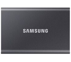 Samsung T7 2 TB schwarz / Externe SSD / 2,5 Zoll / R: 1050 MB & W: 1000 MB / USB-C 
