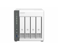 QNAP TS-433-4G / ARM 4core 2,0GHz / 4GB RAM / 4X SATA / 1x GbE / 1x 2,5GbE / 2x USB 2.0 / 1x USB 3.2