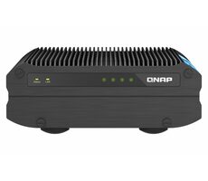 QNAP TS-i410X-8G / Industrie-NAS / 4 Kerne 3,0 GHz / 8 GB RAM / 4 x 2,5 Zoll SATA / 2 x 10 GbE / 4 x USB 3.2 / 1 x HDMI