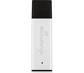 MediaRange MR1903 USB-Stick 256GB silber / Flash Disk / USB 3.0