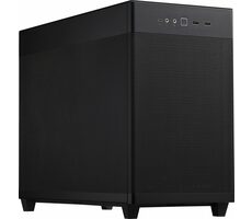 Asus AP201 Prime schwarz / M-ATX / 2xUSB-A + 1xUSB-C / 1x 120 mm / ohne Stromquelle