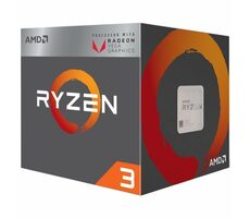 AMD RYZEN 3 4300G bei 3,8 GHz / Turbo 4,0 GHz / 4C8T / 256 kB L1 2 MB L2 4 MB L3 / AM4 / Zen2 - Renoir / 65 W