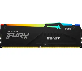 Kingston Fury Beast RGB 8 GB (1x 8 GB) DDR5 6000 MHz EXPO / CL36 / DIMM / Nicht-ECC / EXPO / XMP / 1,25 V