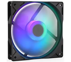 Endorfy Stratus 120 PWM ARGB schwarz / 120 mm / 1400 U/min / FBD / PWM / ARGB / 4-polig 