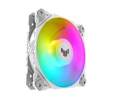 Asus TUF Gaming TF120 ARGB weiß / 120 mm / Advanced FDB / 250-1900 RPM / 76 CFM / 29 dB