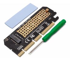 Savio AK-41 PCI-E M2 NVME Adapter / M.2 NVMe M-Key PCI-E 