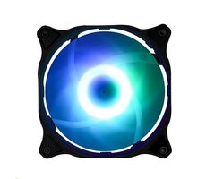 Evolveo FAN-12AR 120 mm / PWM-Lüfter / 120 mm / 1500 U/min / 26 dBA / adressierbare RGB-LED 