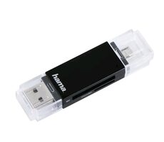 HAMA Basic SD-Kartenleser / USB-A / microUSB 