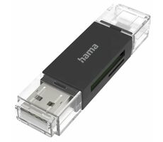HAMA SD-Kartenleser / USB-A / microUSB 