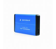 Gembird EE2-U3S-2-B blau / externe Box / 2,5" / Aluminium / USB 3.0