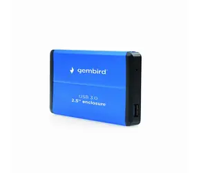 Gembird EE2-U3S-2-B blau / externe Box / 2,5" / Aluminium / USB 3.0